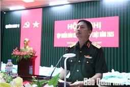 Quân khu tập huấn báo cáo viên pháp luật năm 2025